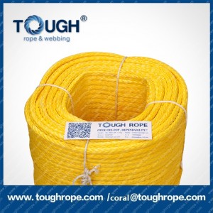 uhmwpe synthetic mooring line tow rope pulling cable bowrope soft shackle