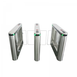 304 stainless steel swing turnstile with access control system