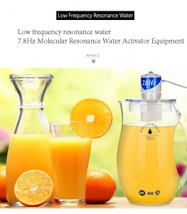 7.8Hz Molecular Resonance Water Activator Equipment Spin Quantum Water Pitcher