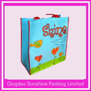 fashionable non woven bag shopping bag with cartoon