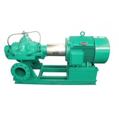 Axial opening double suction centrifugal pump