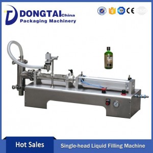 Semi Automatic Small Scale Liquid Filling Machine
