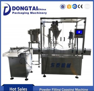 Particles Sauce Filling Capping Machine