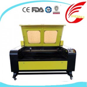 shenhui laser cotton fabric cnc laser cutting machine