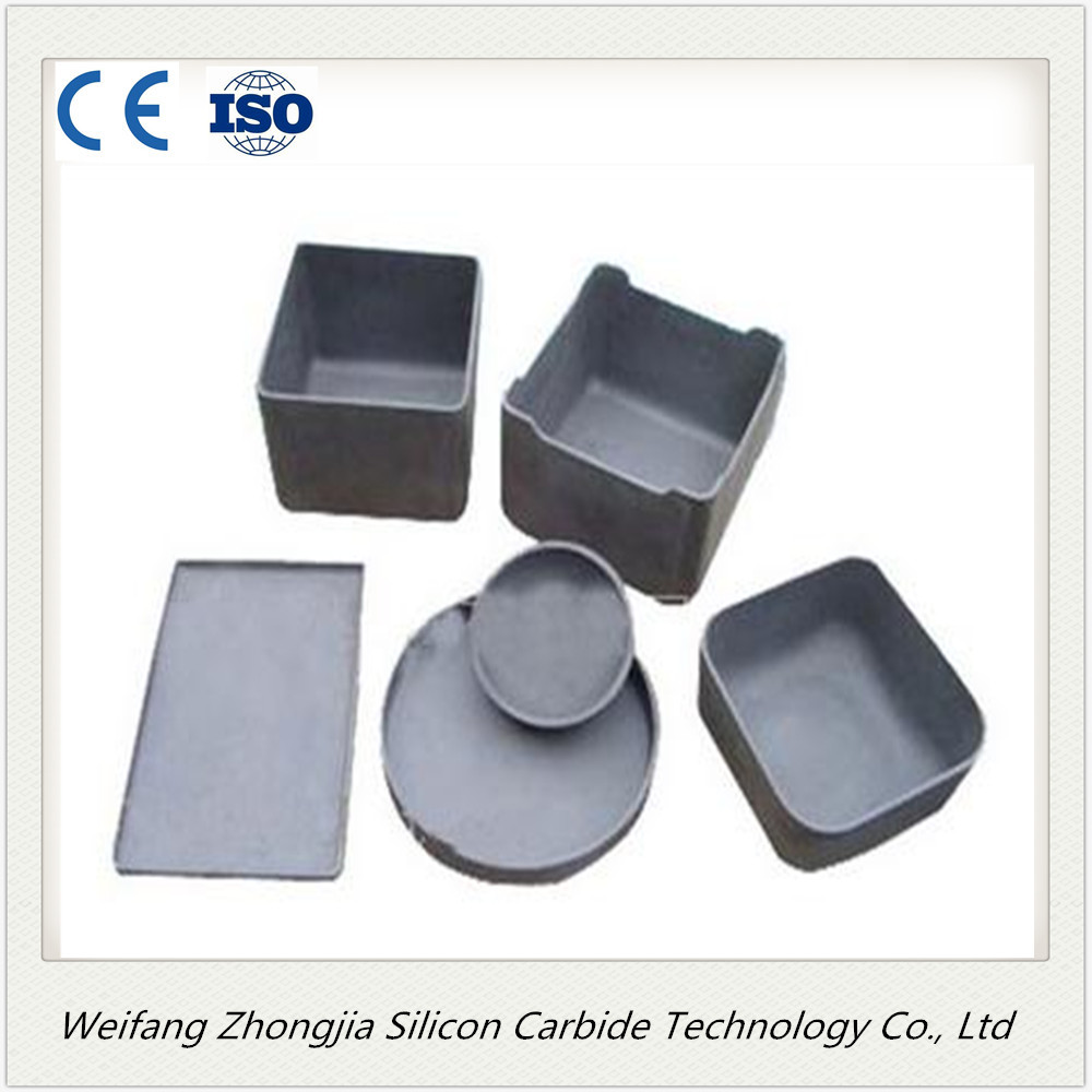 Refractory sisic melting silver crucible sagger