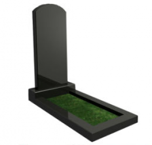 Shanxi Black Granite Tombstone Monument Design Factory in China