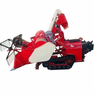 Wheat and Rice Mini Combine Harvester