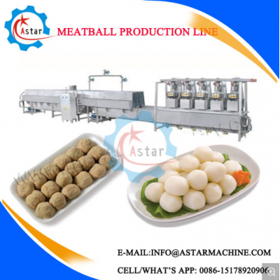 Fish Beef Pork Meatball Processing Production Line for Sale