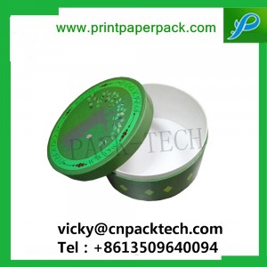 Custom Round Hat Tube Gift Soup Box Packaging Box for Flower / Wine / Candy / Tea / Perfume
