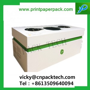 Custom Shoulder Neck Rigid Cardboard Gift Flower Boxes High End Wine Box Packaging