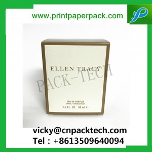 Folding Packing Paper Software Box Woman Perfume Box Homme Cologne Gift Box