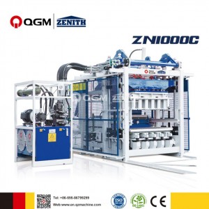QGM ZN1000C Euro Standard Automatic Concrete Block Making Machine
