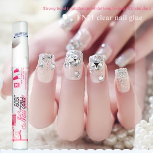 1.5g clear Nail glue nail art for stick fake nail environmental health solvent free