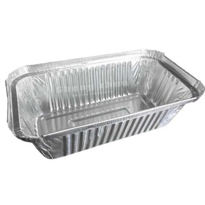 Foil Pans for Chafing Racks[100 Pack], Aluminum Pans for Toaster Oven, Foil Pans Square, Roasting Pans, Chafing Pans Disposable (670 ML)