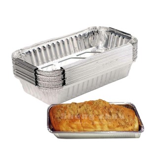 30 Pack Aluminum Loaf Pans, Aluminum Disposable Pans, Bread Pans, Meatloaf Pans, Cake Pan, Foil Loaf Pans (670 ML)