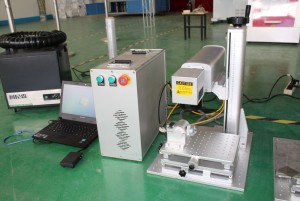 portable fiber laser marking machine 20w for mobile watch phones marking for sale