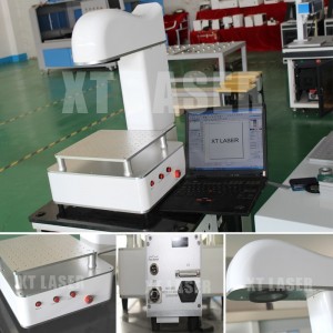 3d fiber laser metal engraving machine
