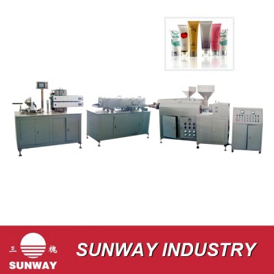PE Full Plastic multi layer Tube Making Machine