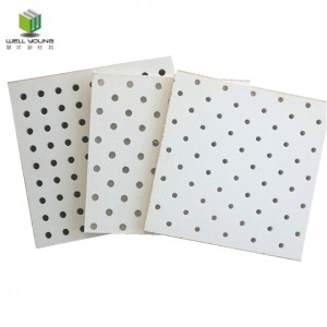 popular acoustic perforated mgo acoustic ceiling board