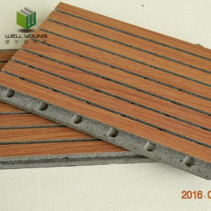 noise barrier wooden acoustic wall panel