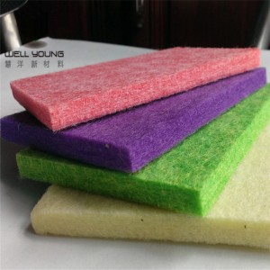 PET felt soundproofing polyester acoustic panel