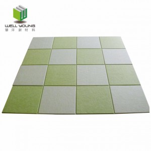 soundproof studio decorative polyester fiber acoustic panel