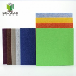 studio polyester fiber acoustic wall panel