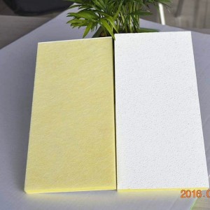 Sound Absorption and Heat Insulation Polyester Fiberglass Panel