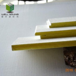fireproof fiberglass wool acoustic ceiling panel