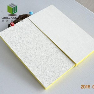 sound insulation 30mm 40mm hanging up fiberglass wool panel