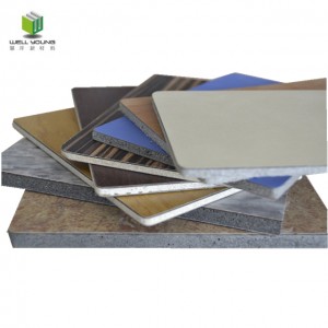 fire rated home decoration wall board HPL laminated Mgo board