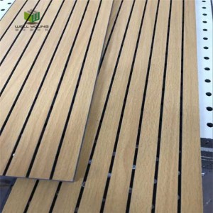 perforated sound absorbing mgo slotted wall panel