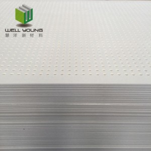 hot sale soundproof perforated gypsum panel for ceiling
