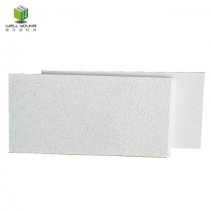 fire resistance fiberglass wool acoustic ceiling tiles