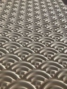 decorative 3D MDF panel for background