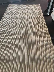 MDF 3D wall decorative panels for interior decor