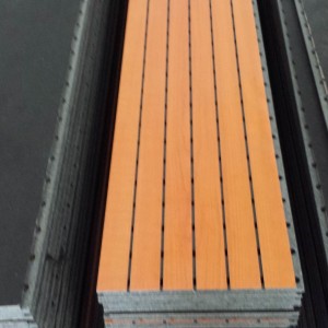 mgo soundproof material grooved acoustic panel