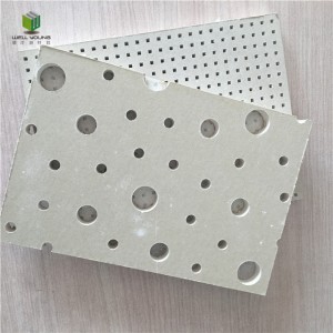 factory supply acoustic perforated plaster ceiling board