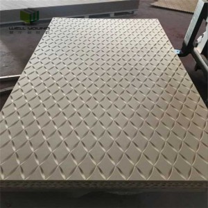 wave effect decorative 3D MDF wall panel