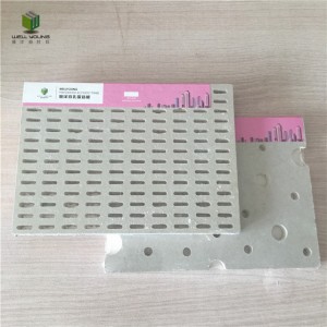 superior soundproof perforated gypsum board