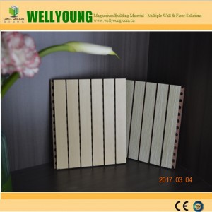 best selling fireproof mgo grooved acoustic panel