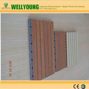 high quality low price mgo slotted wall panel