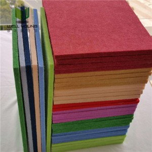 popular thickness 9mm 100% PET polyester acoustic panel popular thickness 9mm 100% PET polyester acoustic panel