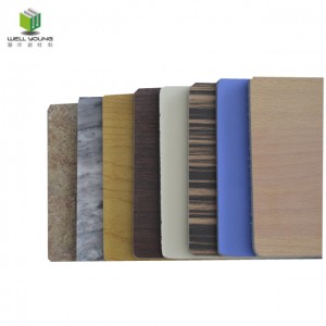 non-asbestos fireproof HPL laminated mgo wall panel