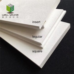 excellent sound absorbing fiberglass ceiling panel