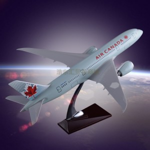 OEM Gift Airplane Model OEM Boeing 787 Air Canada Aircrafts Resin Manufacturer Direct Sales for Souvenir