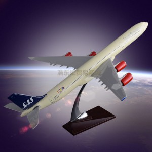The Model of Airplane for Sale OEM Airbus 340 SAS Airlines Model Resin crafts Customized Gift