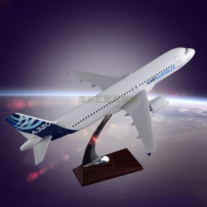 Manufacturer Direct Sales Simulation Airplane Model Customization Airbus 320 Original Resin Model Aircraft