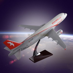 Display Aircraft Model Customization Airbus 320 Air Arabia Aircraft Resin Static Exhibit