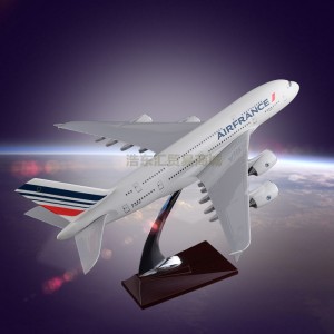 Decorative Airplane Model Airbus 380 Air France Manufacturer Direct Sales Resin
